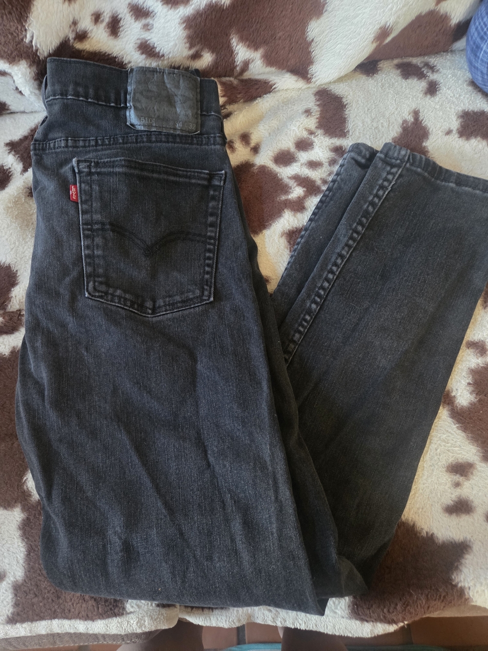 Levi's 510 Men's Black Slim Fit Jeans